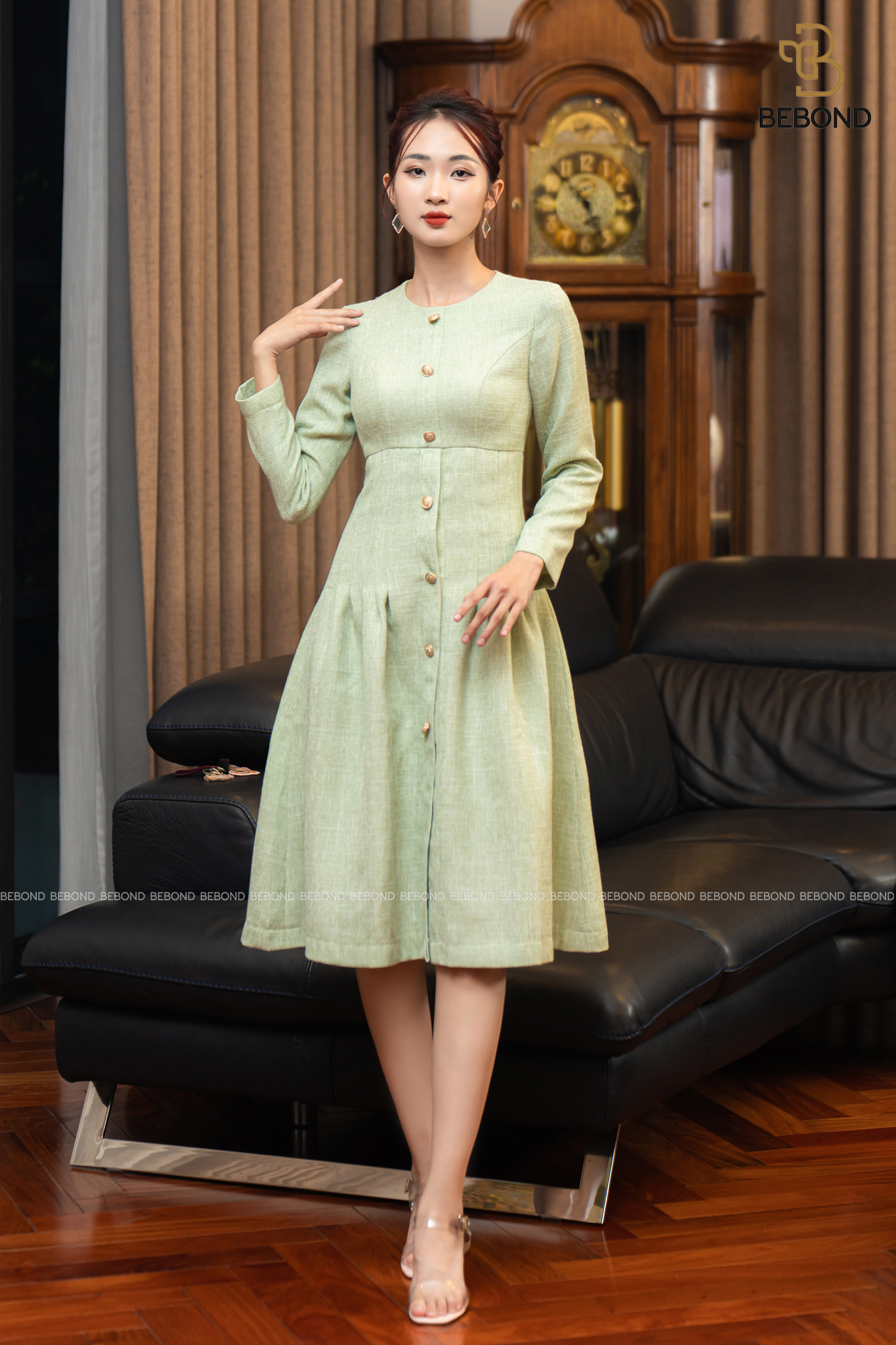 Đầm dạ xước CỐM NON - Joyce Dress