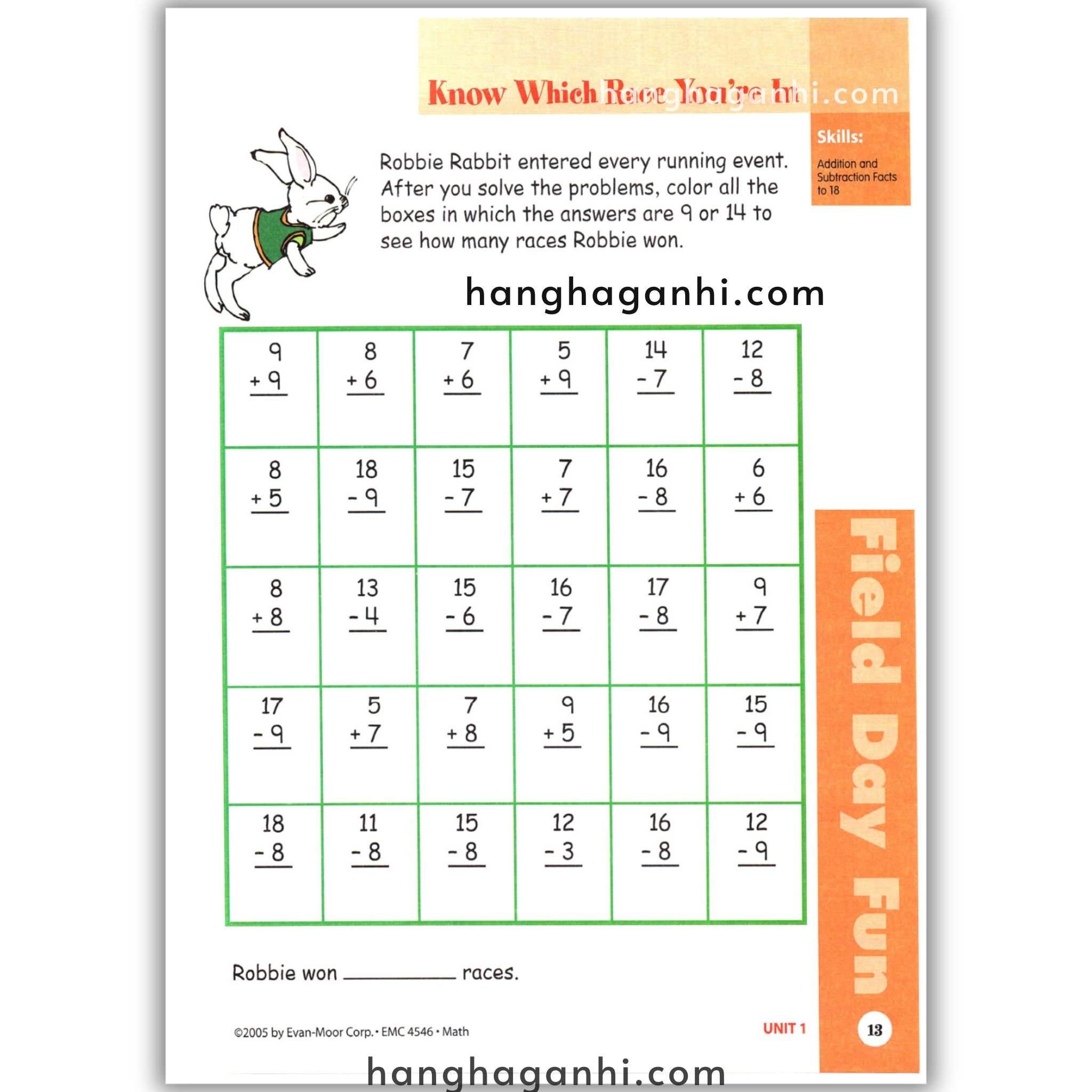 Skill Sharpeners Math Grade 2, Sách Toán Mỹ Evan Moor cho học sinh lớp 2_thumbnail_12