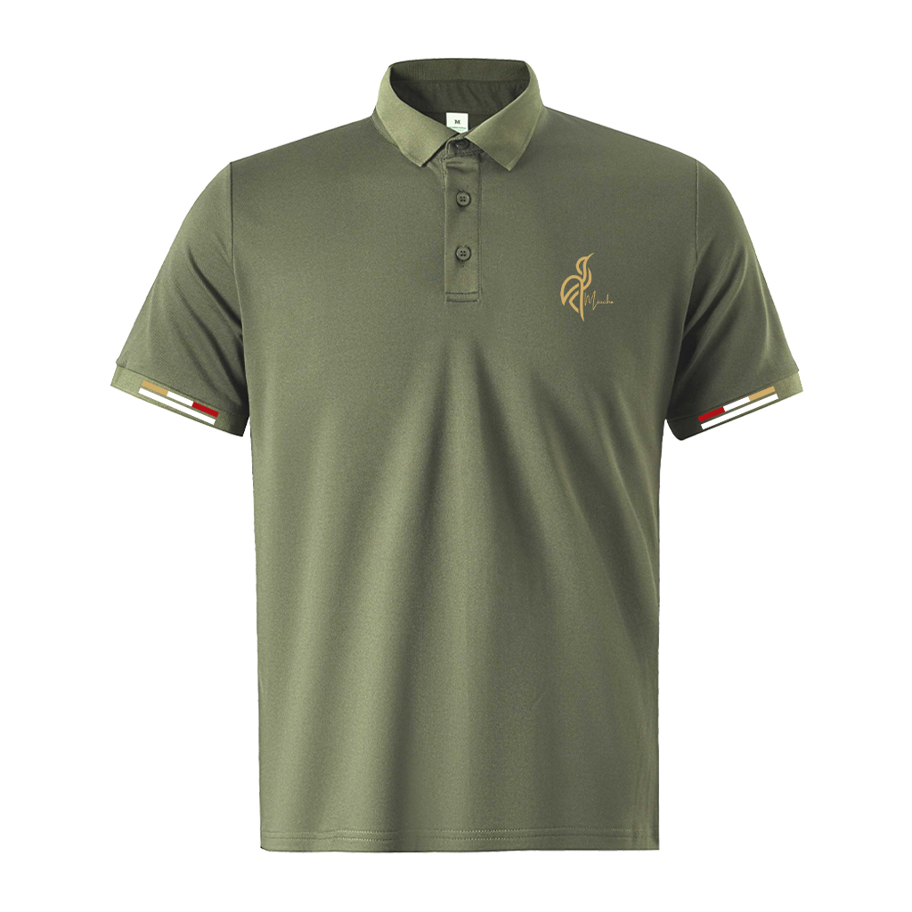 Áo polo nam form vừa regular vải cá sấu đứng form thoáng mát 1844 Miucho Iconic in basic_thumbnail_8