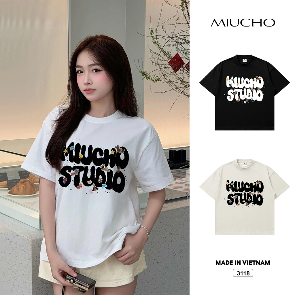 Áo thun boxy local brand Miucho 3118_thumbnail_1