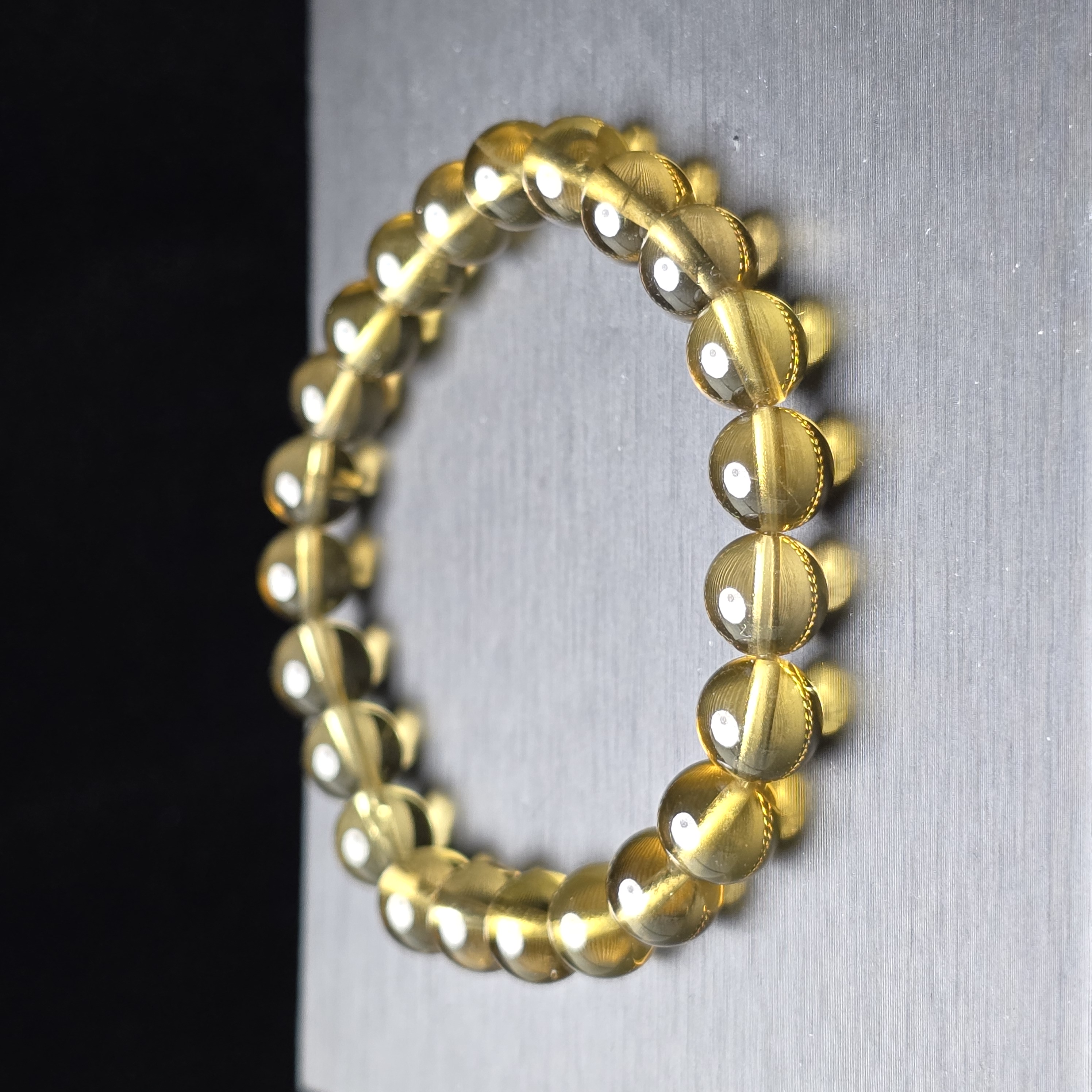 Vòng Đá Thạch Anh Vàng Citrine Tự Nhiên_thumbnail_7