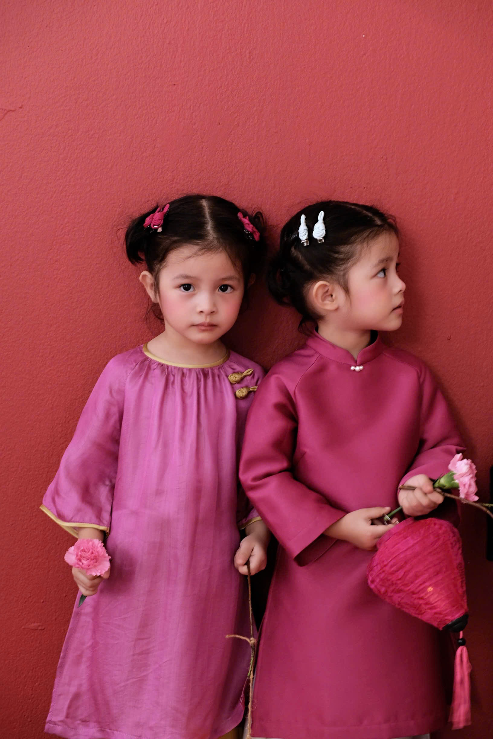 Áo Dài Tiểu An An Tay Lửng BG '24