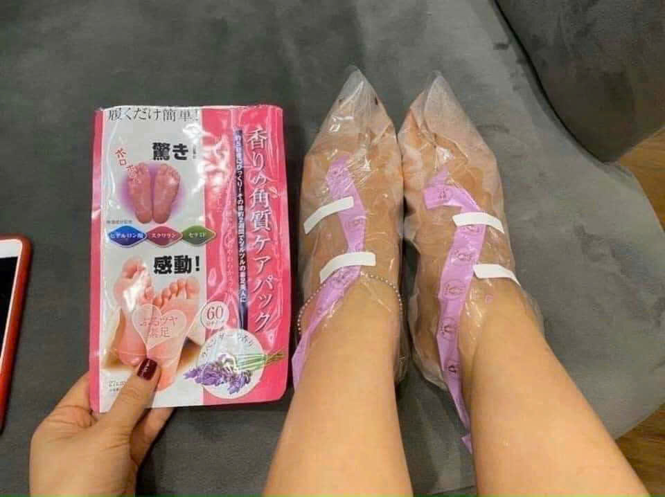 Túi ủ tẩy da chết bàn chân To-Plan