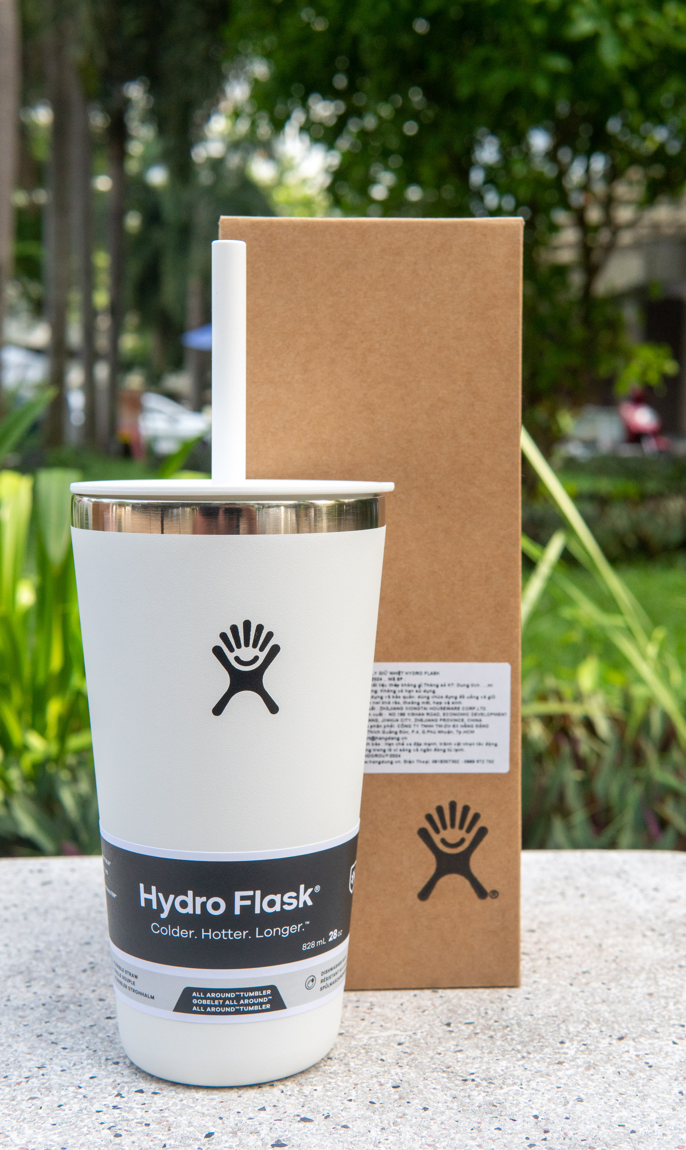 HF Tumbler 28oz Strawlid