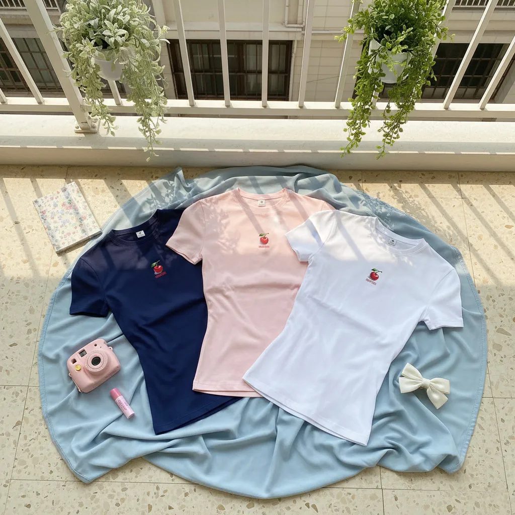 Áo baby tee form ôm body Apple Beezy 3335 tôn dáng_thumbnail_6