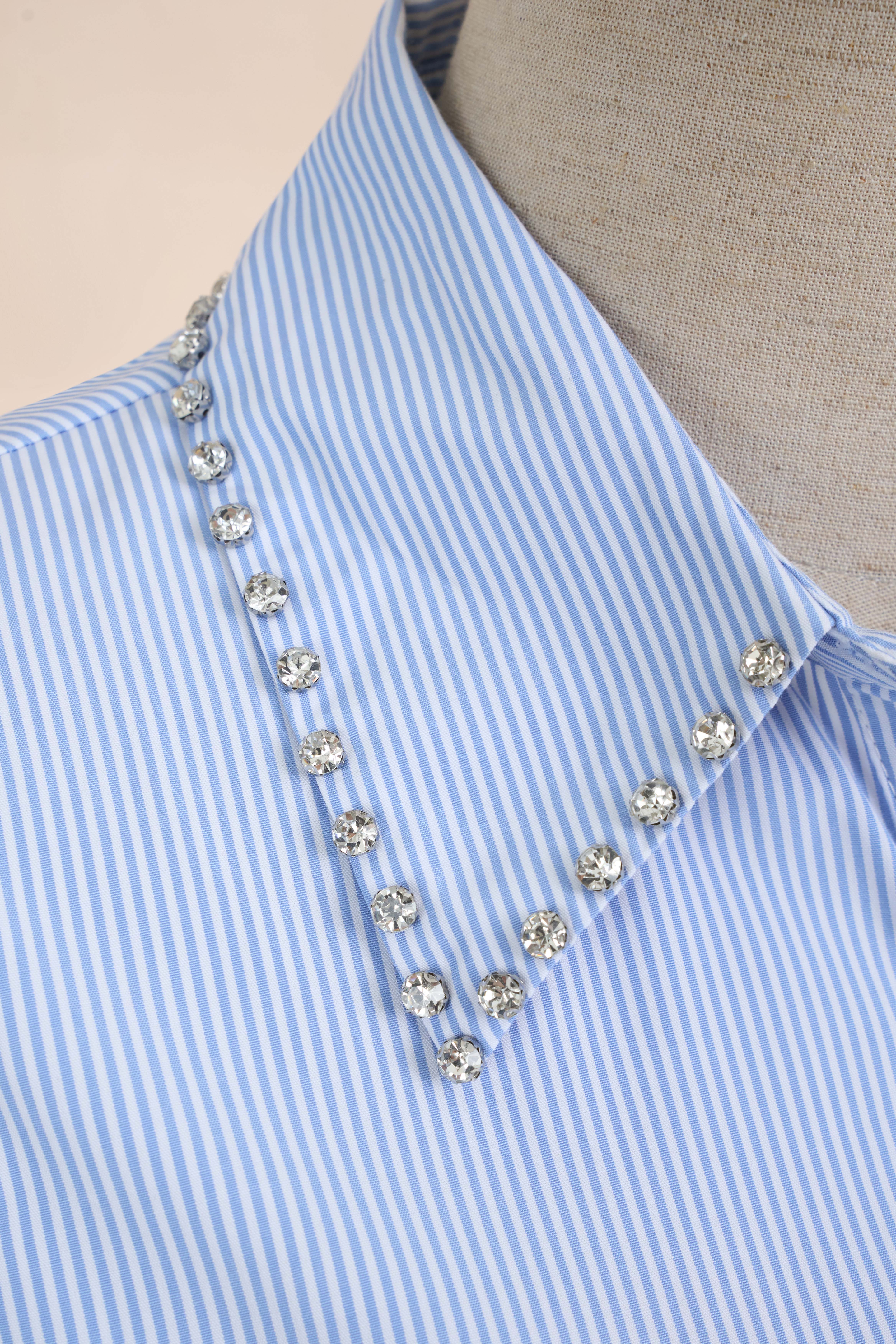 Sơ Mi Kẻ Sọc Cổ Đá Hoa Ngực_thumbnail_3