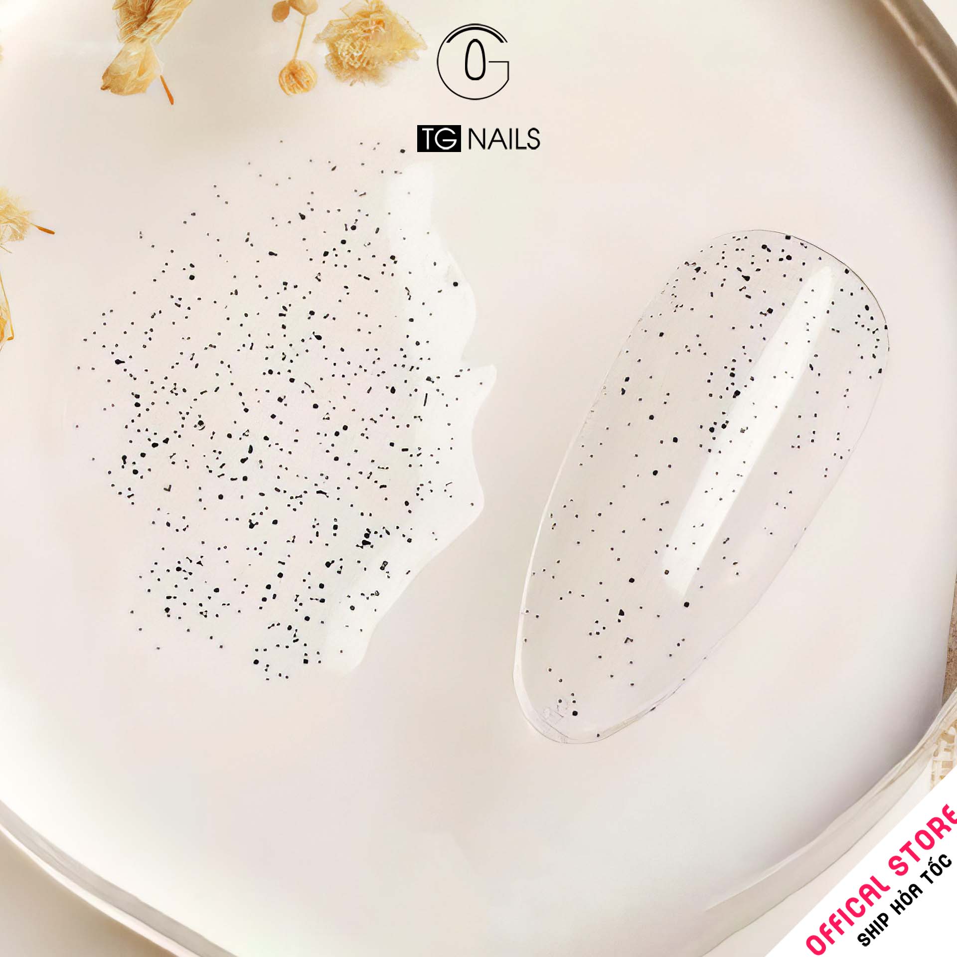 Top nhũ cát TG chai 15ml