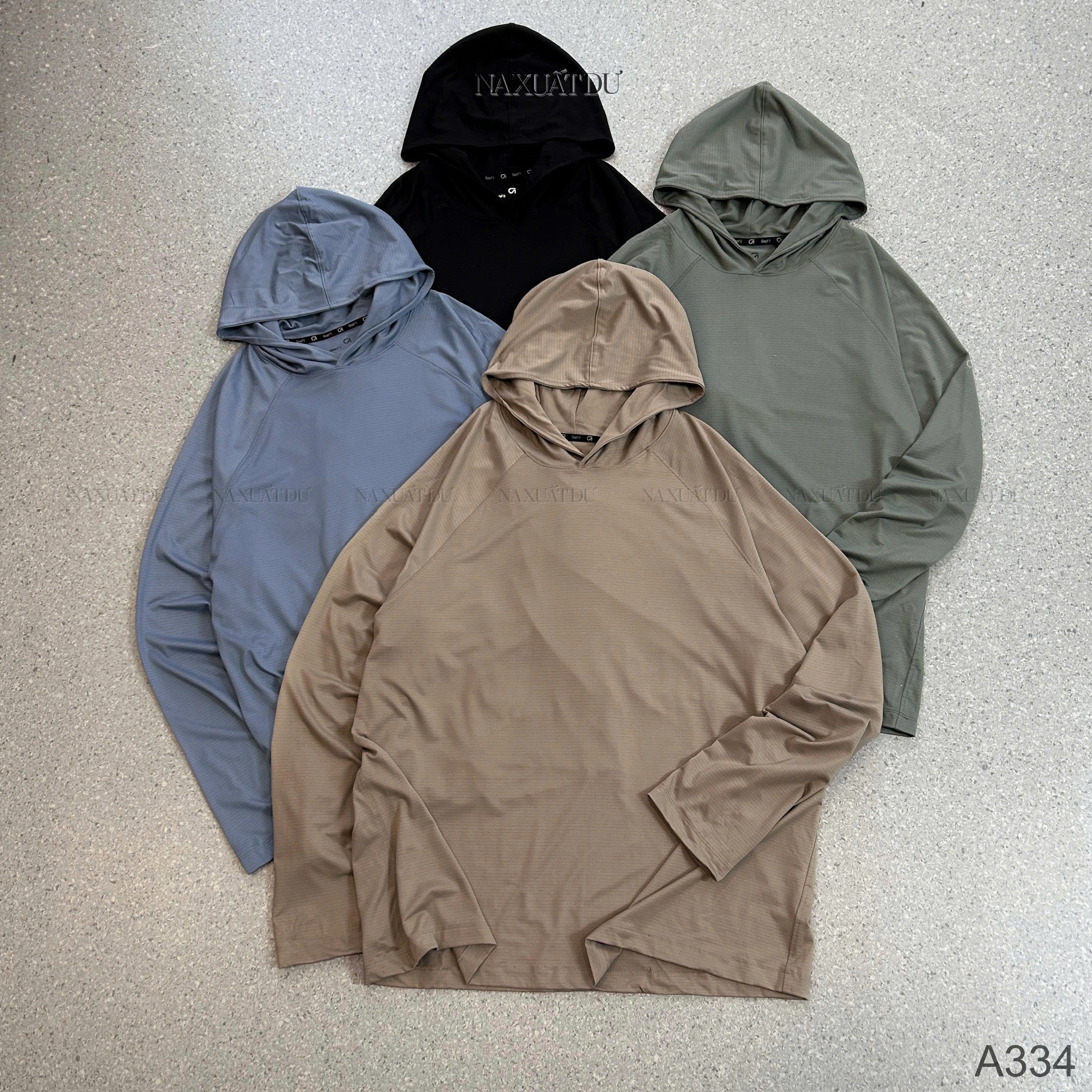 Áo hoodie tay dài nam 