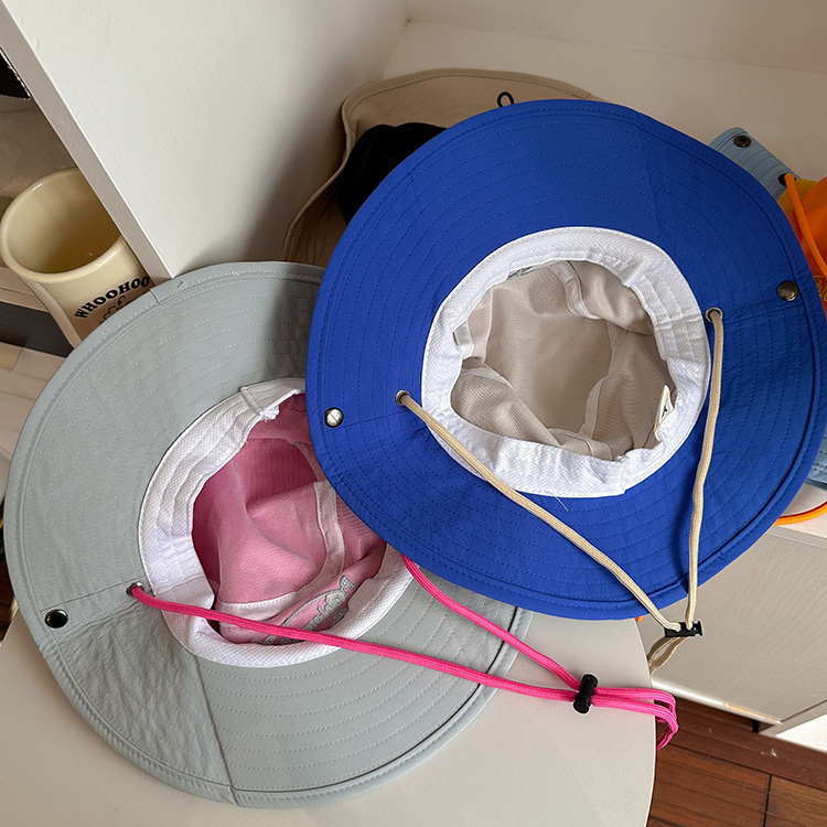 Mũ bucket vành rộng leo núi, trekking phối nhiều màu HZ2529_thumbnail_12