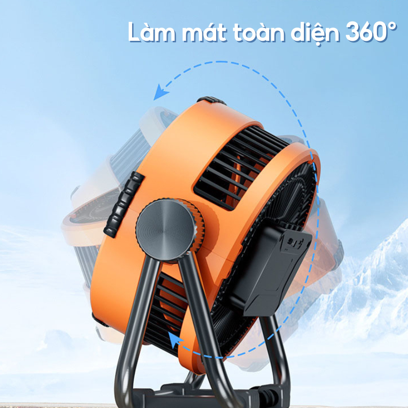 Quạt Tích Điện Mini Để Bàn NMIMART QDN01 - Tiện Lợi và Đa Năng Cho Mọi Chuyến Đi_thumbnail_3