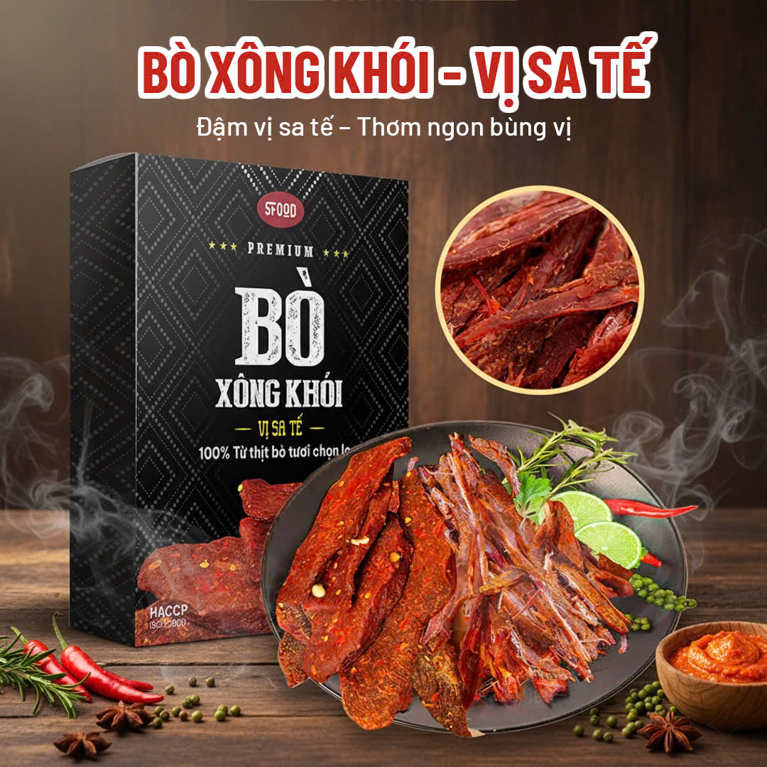 KHÔ BÒ XÔNG KHÓI