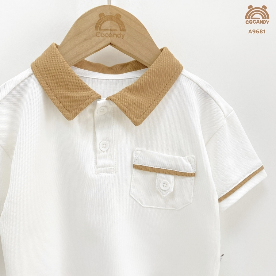 Áo cộc TRẮNG phối cổ nâu_thumbnail_4