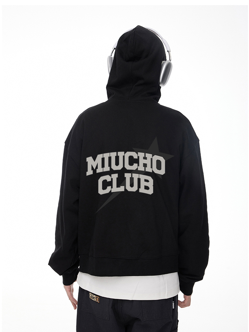Áo hoodie zip local brand form rộng vải ni dày dặn HZD1633 Miucho Club in mix_thumbnail_5