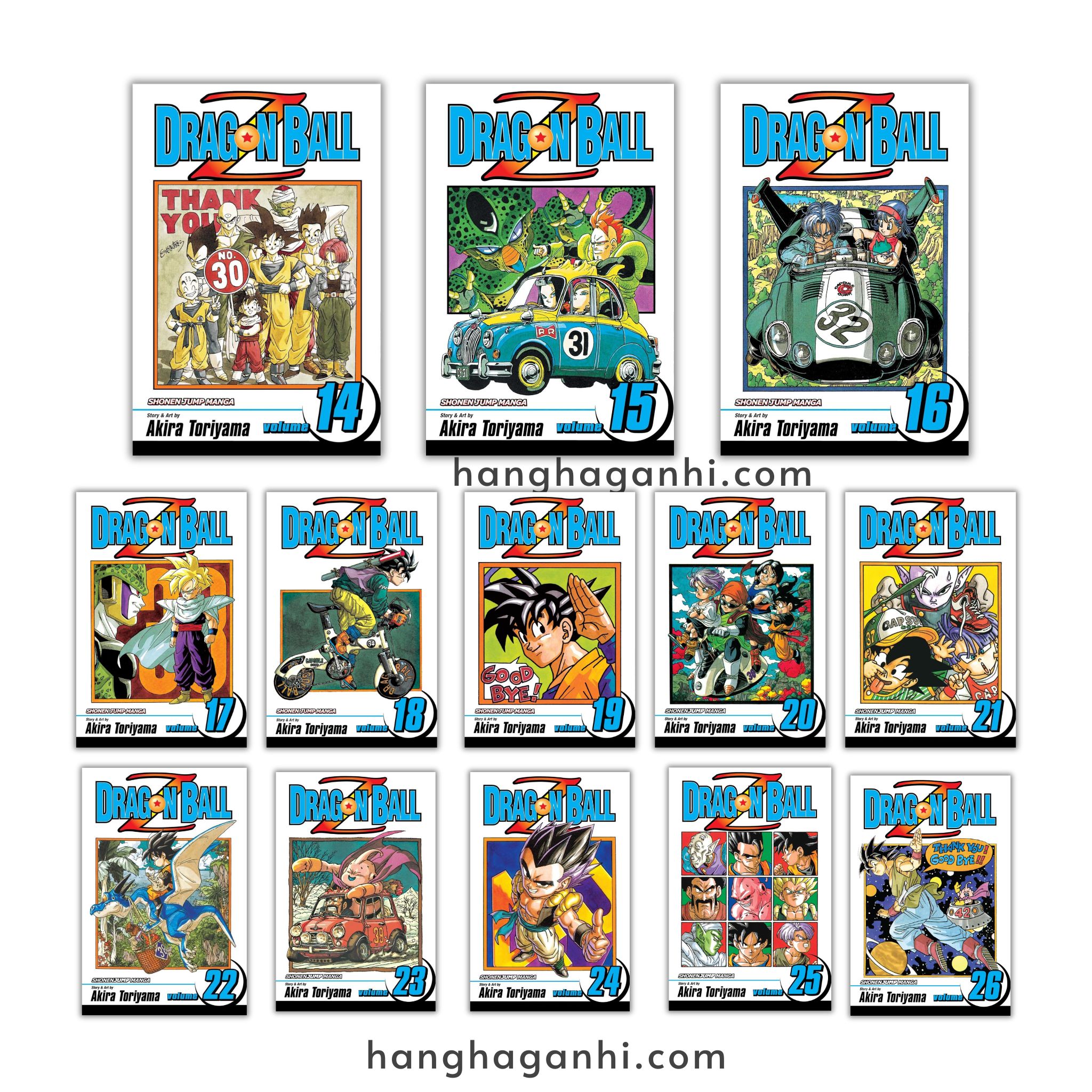 [TIẾNG ANH] - Truyện Tranh Dragon Ball Z – 7 Viên Ngọc Rồng Phần 3( tập 14-26)