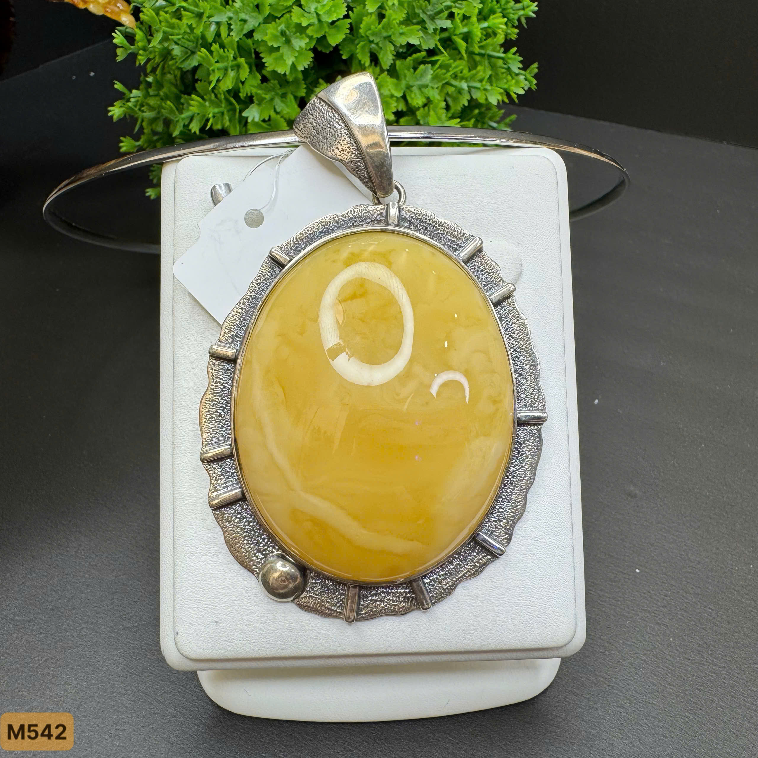 Mặt Vòng Hoàng Gia Mix Bạc Thiết Kế - M542_thumbnail_2