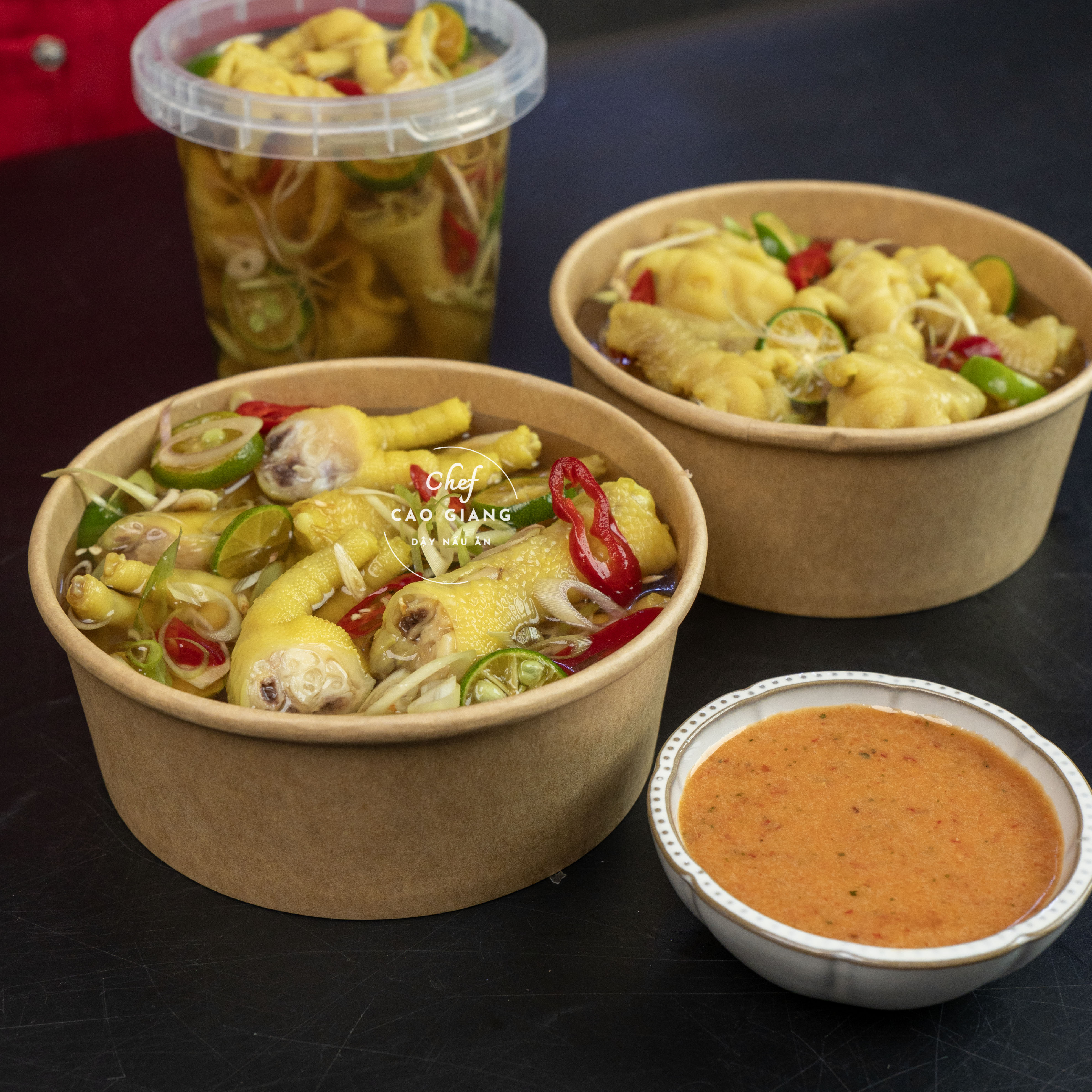 Lớp Chân Gà Ngâm Sả Tắc