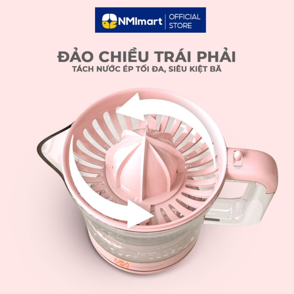 Máy Vắt Cam tự động NMIMART OJH-001-PK 30W 600ML BH 12 Tháng - Hàn Quốc_thumbnail_5
