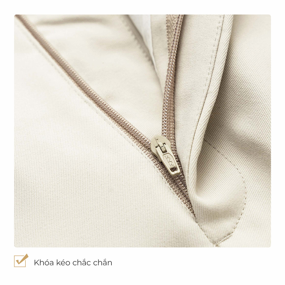 Quần Dài Nam Smart Fit Màu Be và thông tin chi tiết