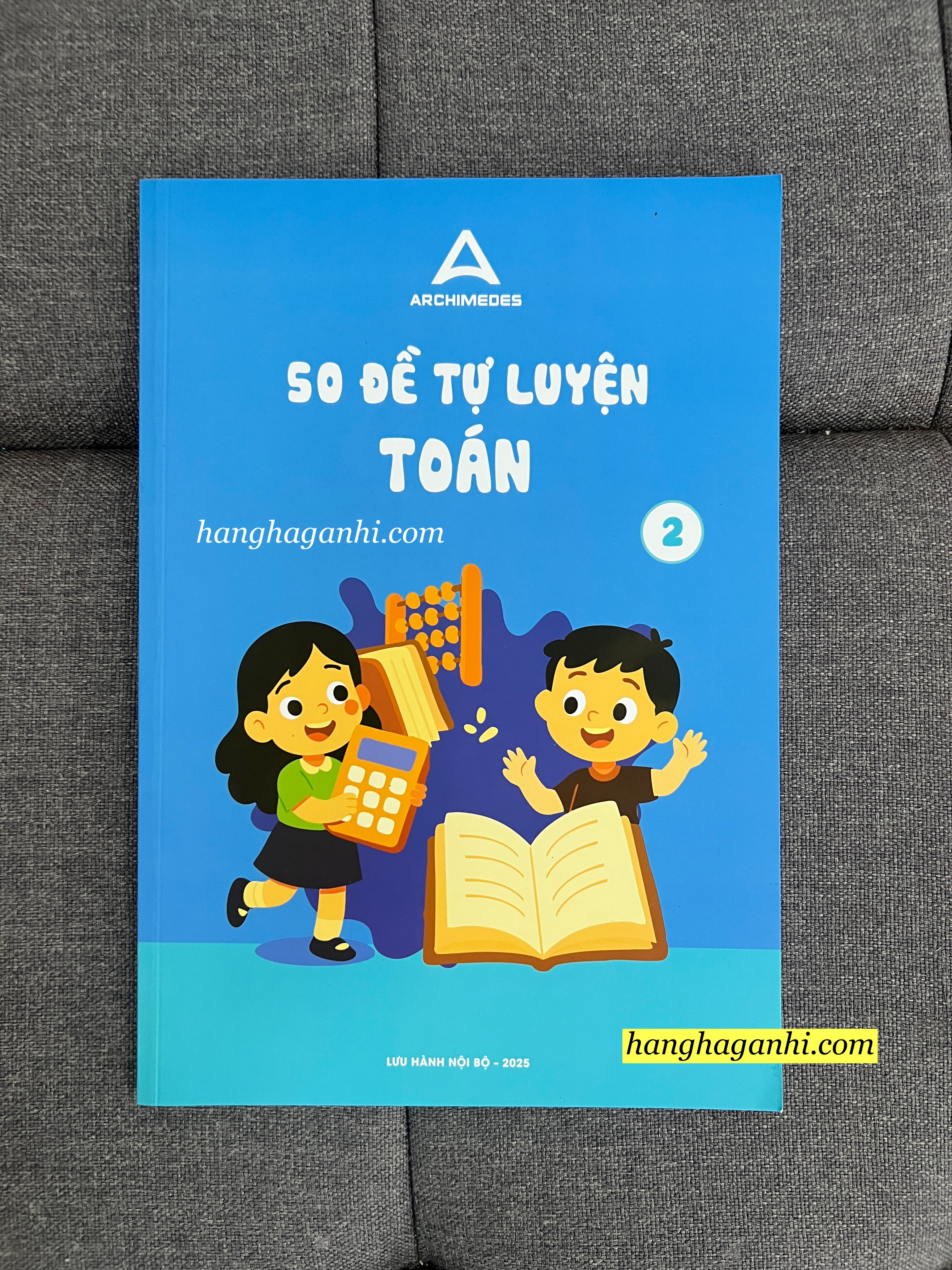 Sách Archimedes 50 đề tự luyện Toán lớp 2