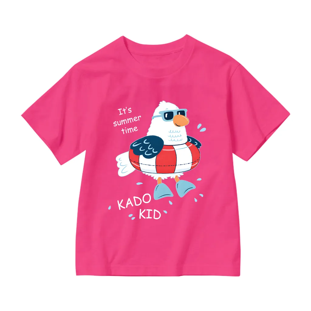 Áo thun bé gái form rộng hoạt hình hè biển Kado 3433_thumbnail_12