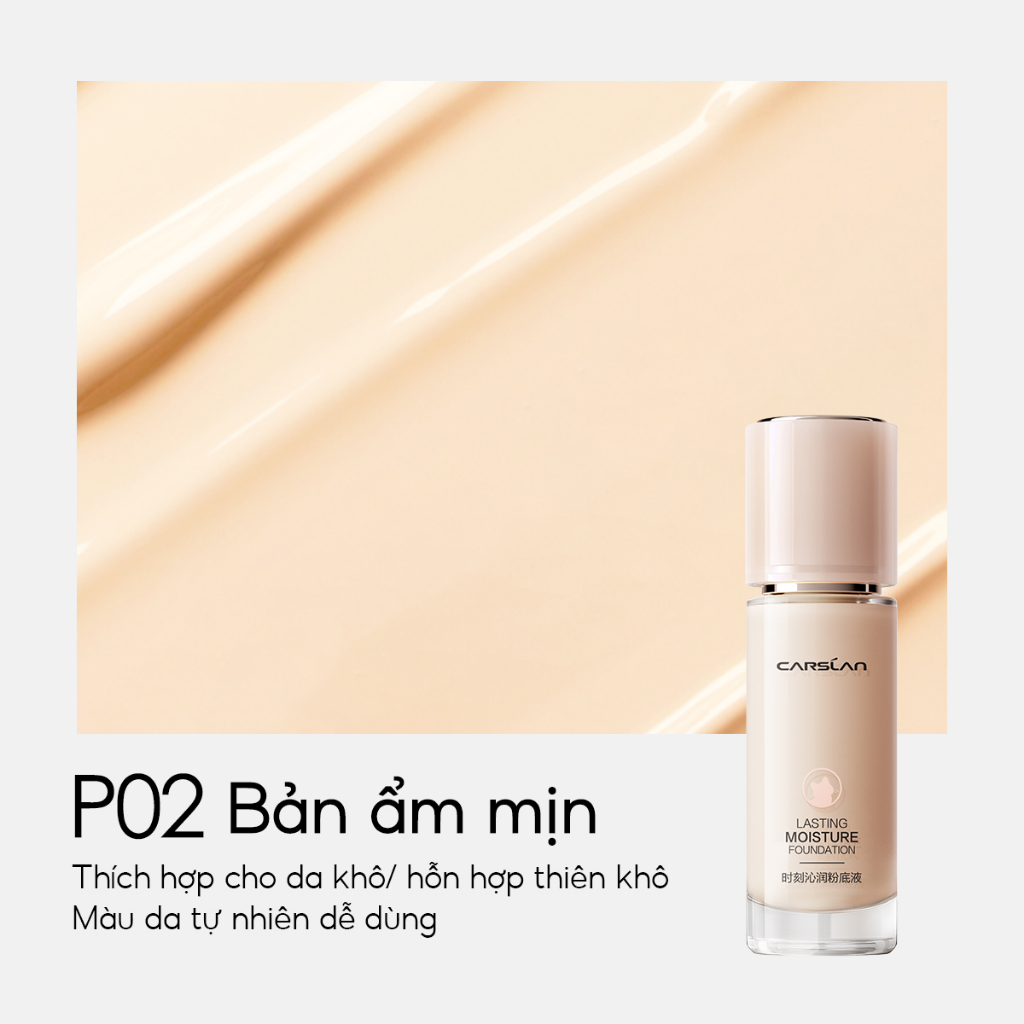 [CARSLAN] Kem nền Carslan dưỡng ẩm kiềm dầu lâu trôi Lasting Foundation 30g_thumbnail_7