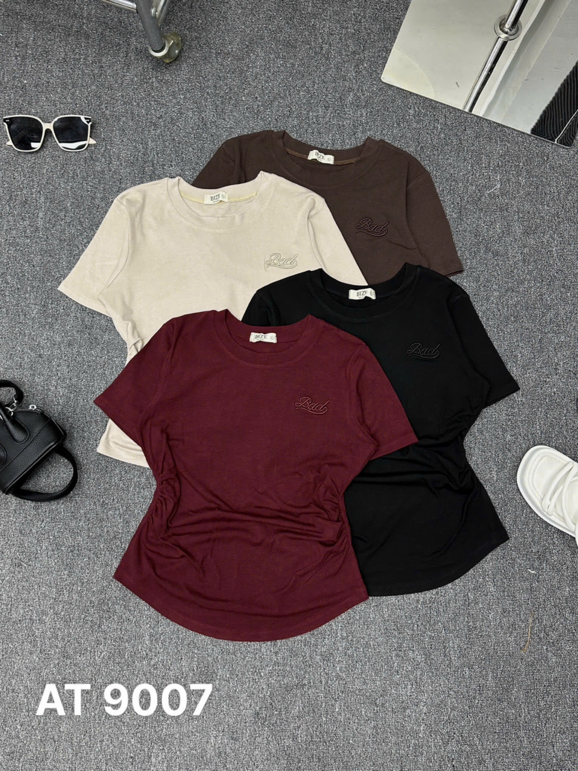 Áo Thun Tay Ngắn Bigsize Thêu Bad AT9007 – Chất Borip Lụa Mềm Mát, Không Kén Dáng_thumbnail_2