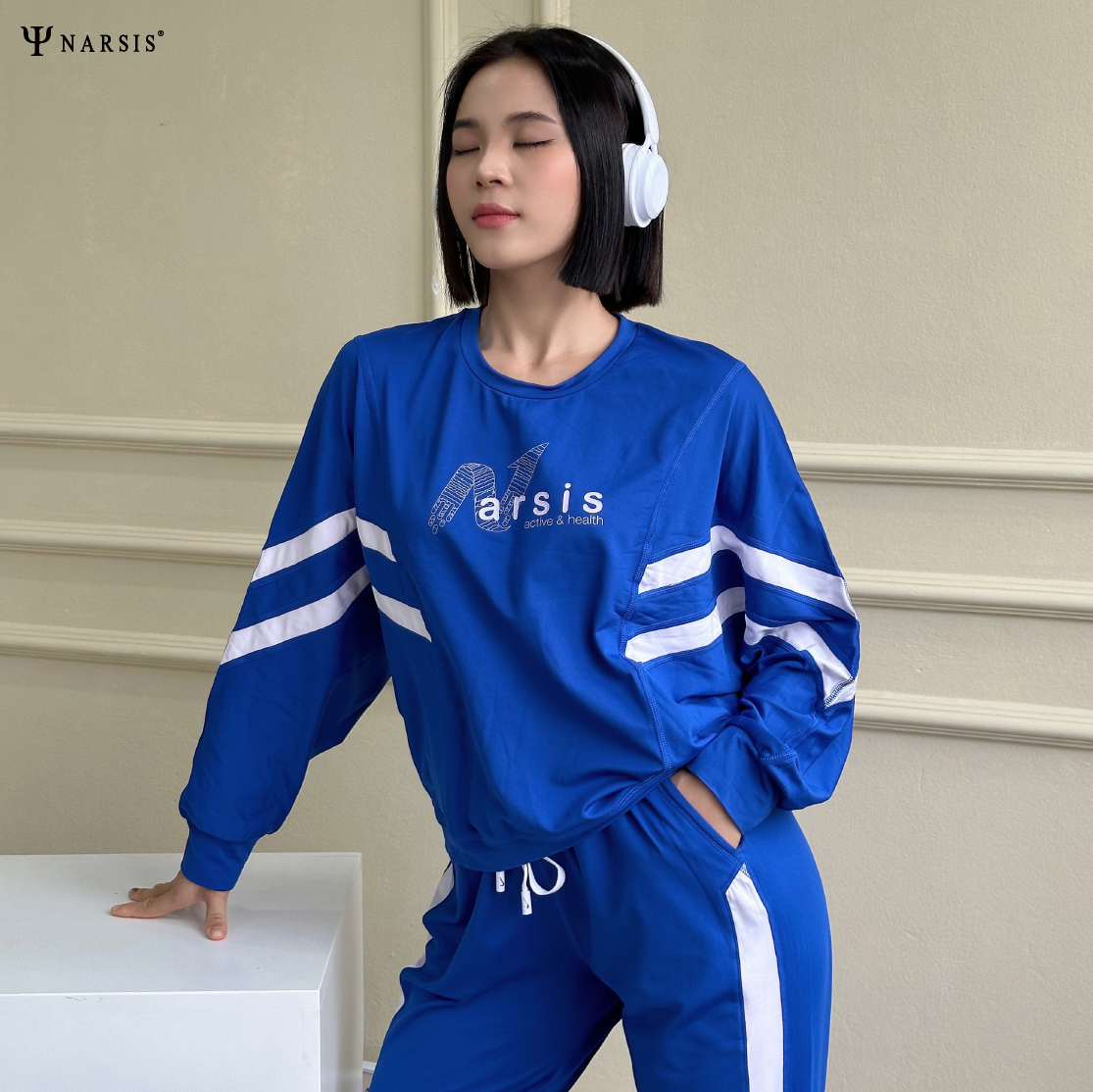 BỘ THU ĐÔNG NỮ M0022 NARSIS VẢI NỈ ẤM ÁP, MỀM MẠI, THÍCH HỢP MÙA ĐÔNG, GIỮ NHIỆT TỐT_thumbnail_2