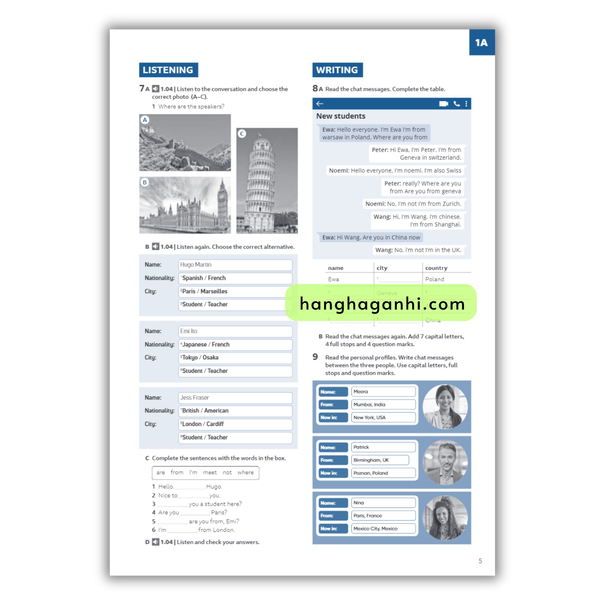Speakout A1 Workbook (3Rd Edition)_thumbnail_12