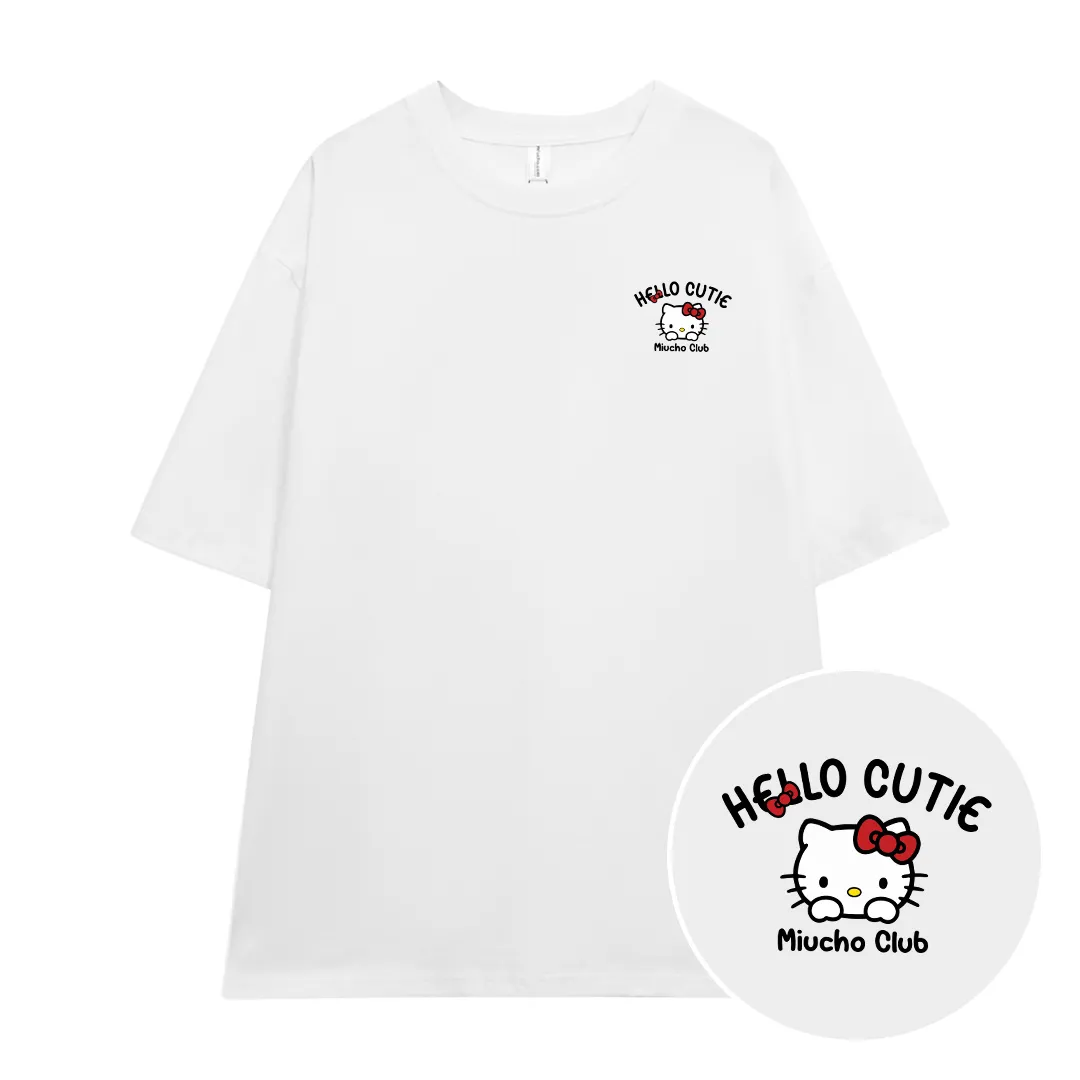 Áo thun nữ form rộng Miucho cotton co giãn 2 chiều thoáng mát cổ tròn HELLO CUTIE in mix 2687_thumbnail_7