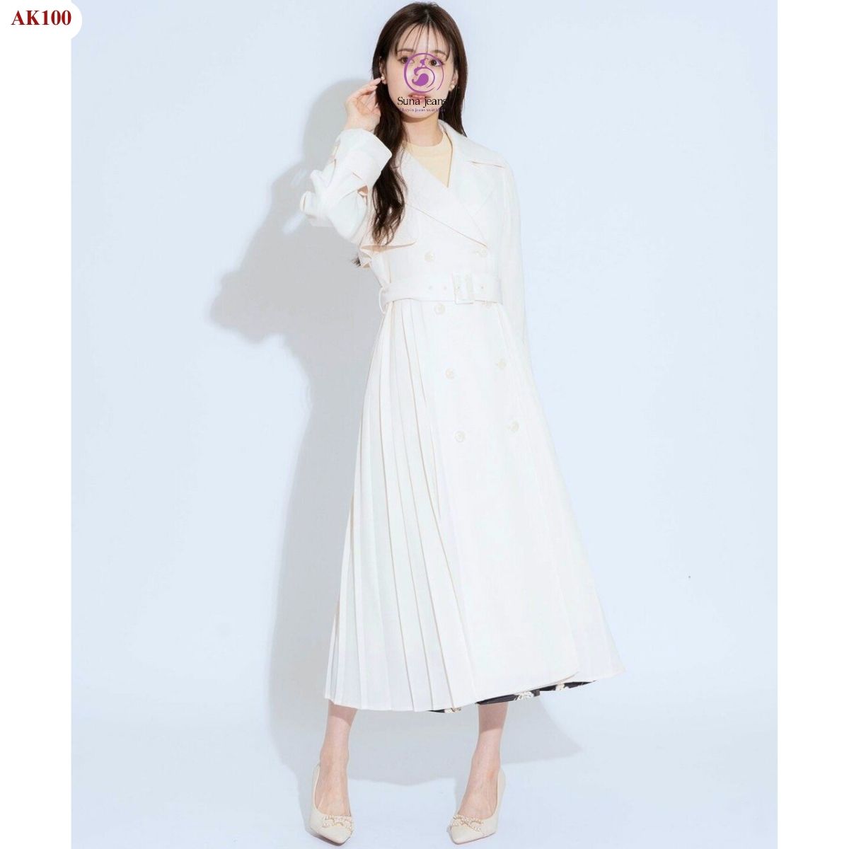 AK100-Áo khoác xếp li xuất Hàn_thumbnail_1