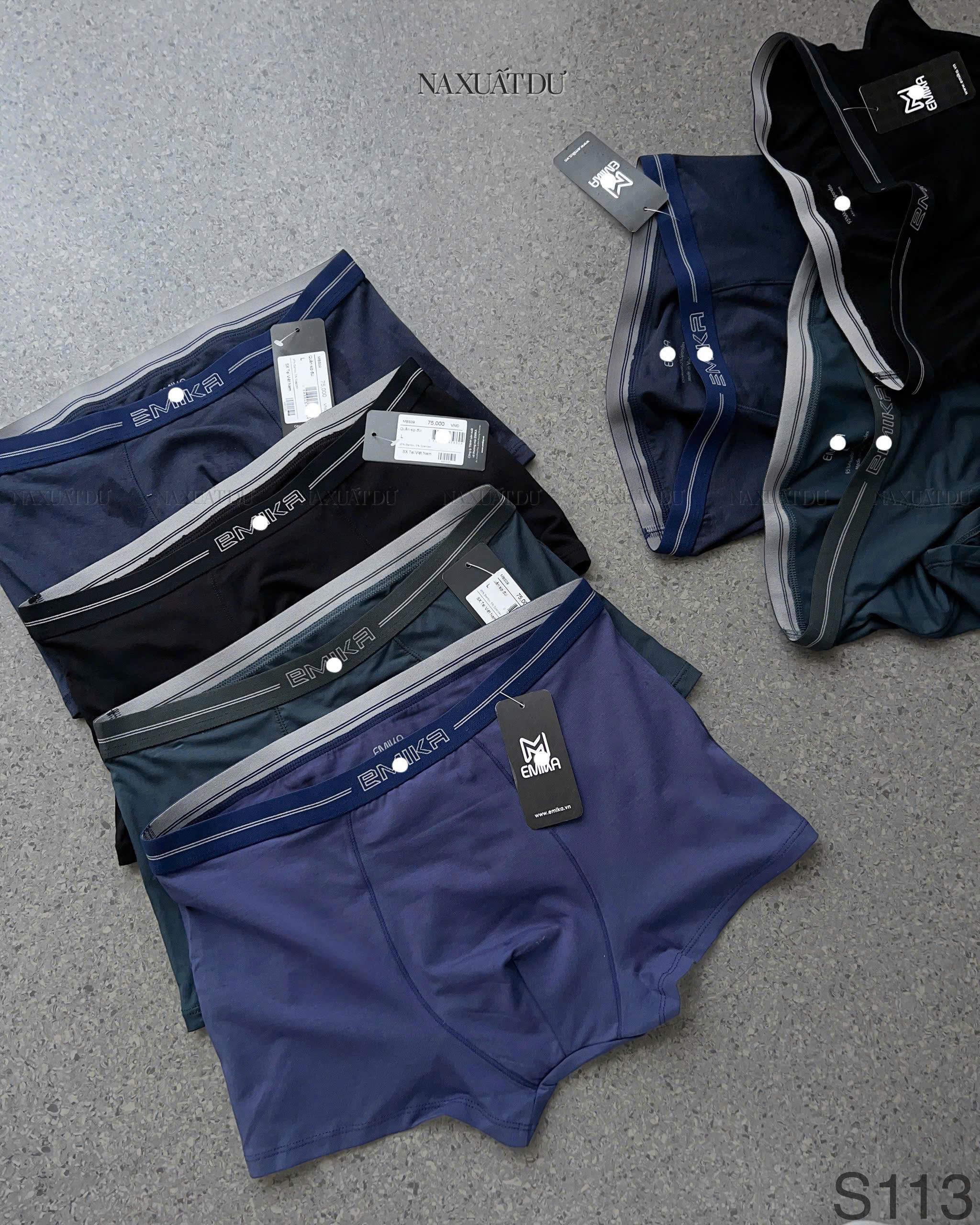 Set 6 quần chip đùi " Emika " - S113 (1)