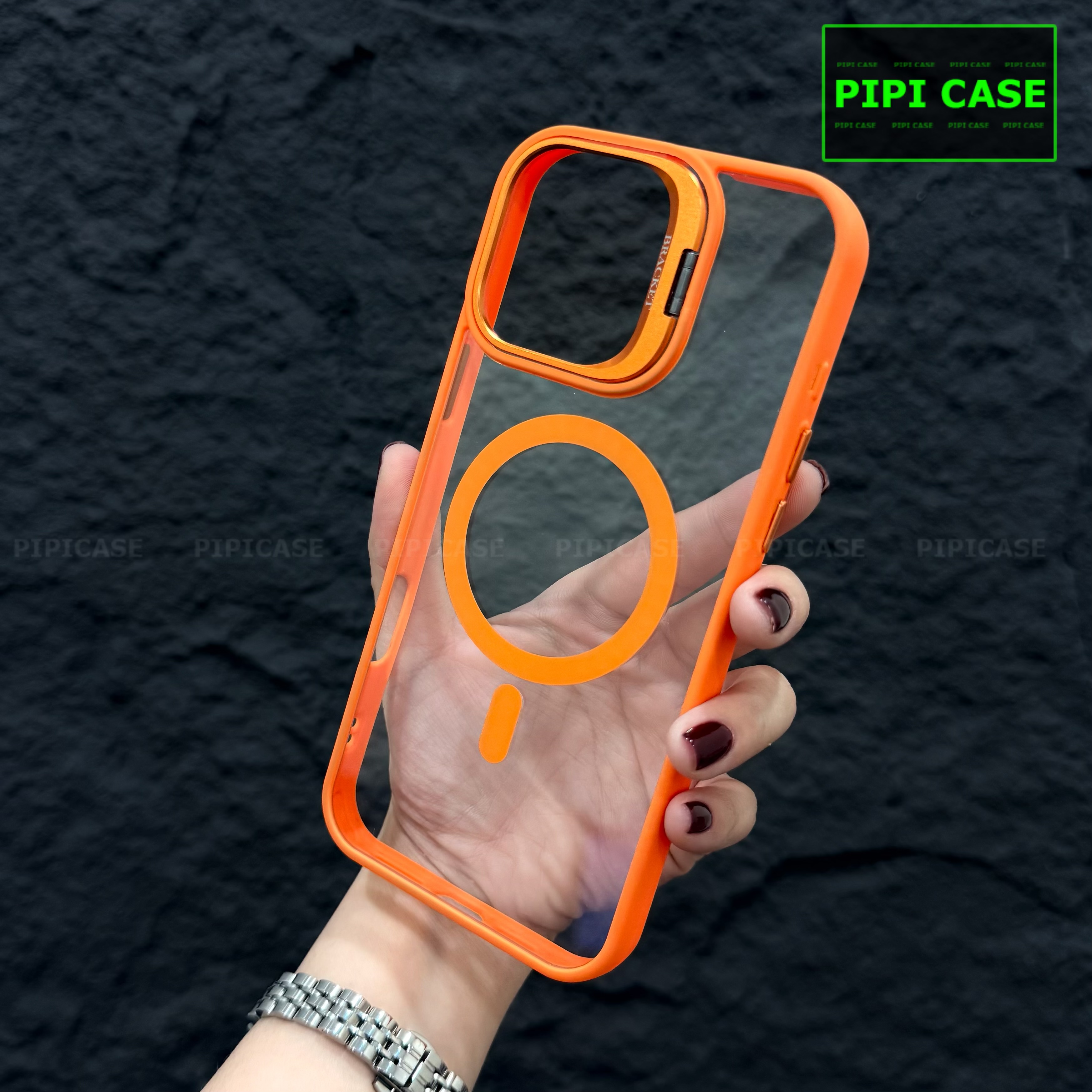 Ốp Lưng iPhone 14 Pro Max - Dansi - Cam_thumbnail_2