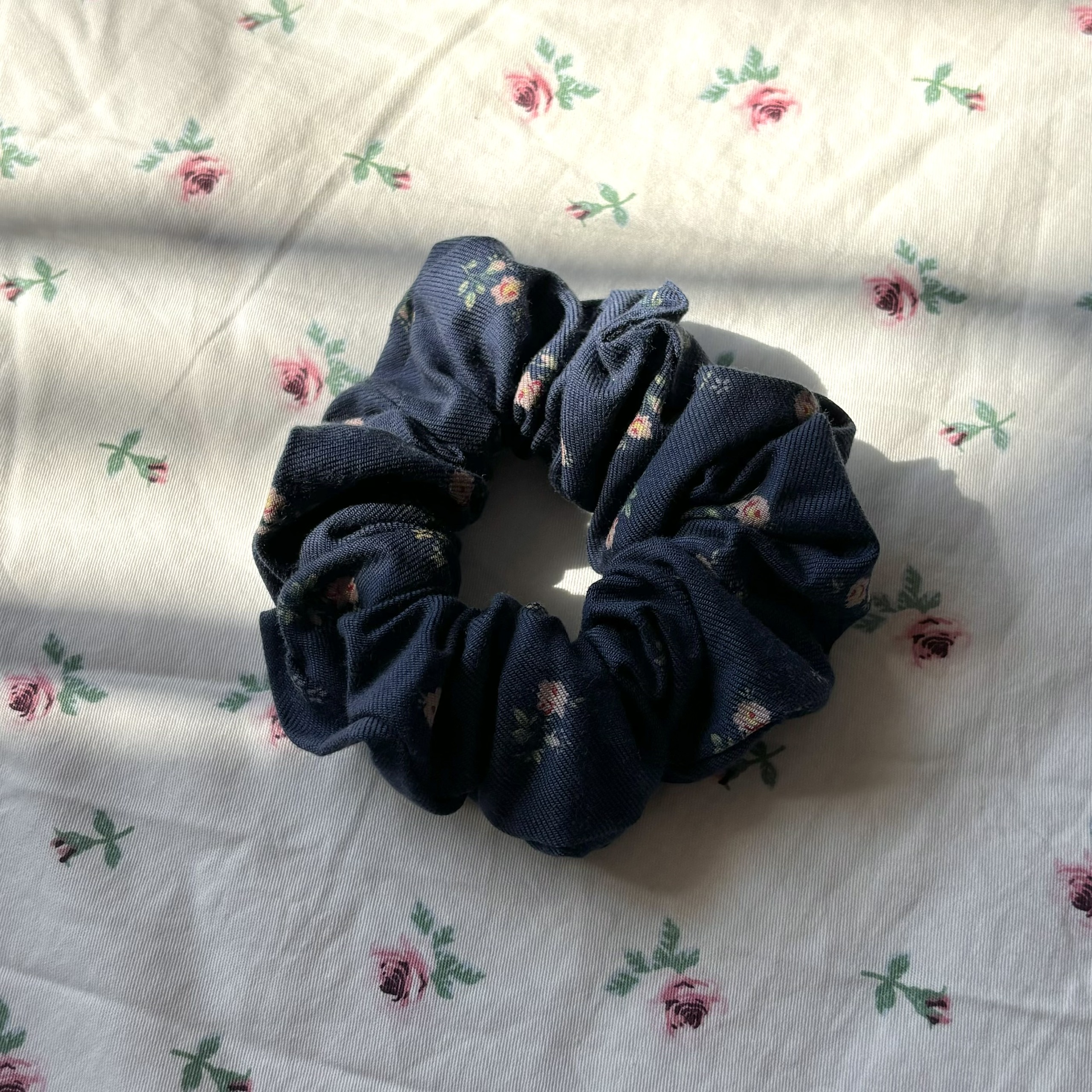 DARK BLUE SCRUNCHIE