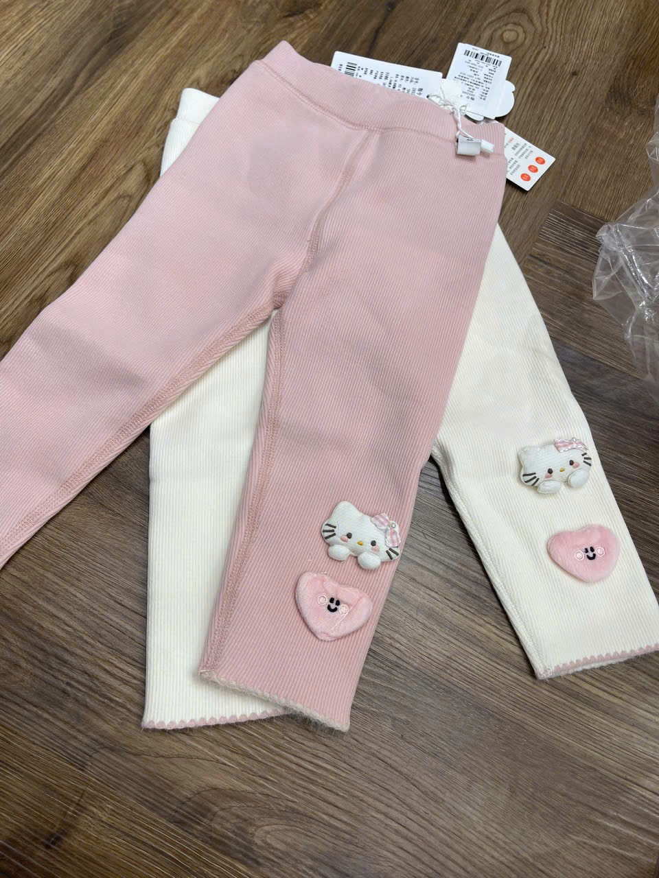 (Q190) Quần legging hồng đính tim_thumbnail_0