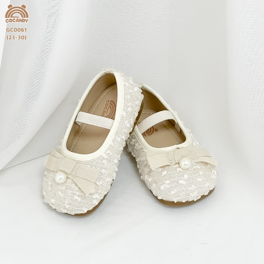 Giày búp bê nơ kim sa BE COCANDY