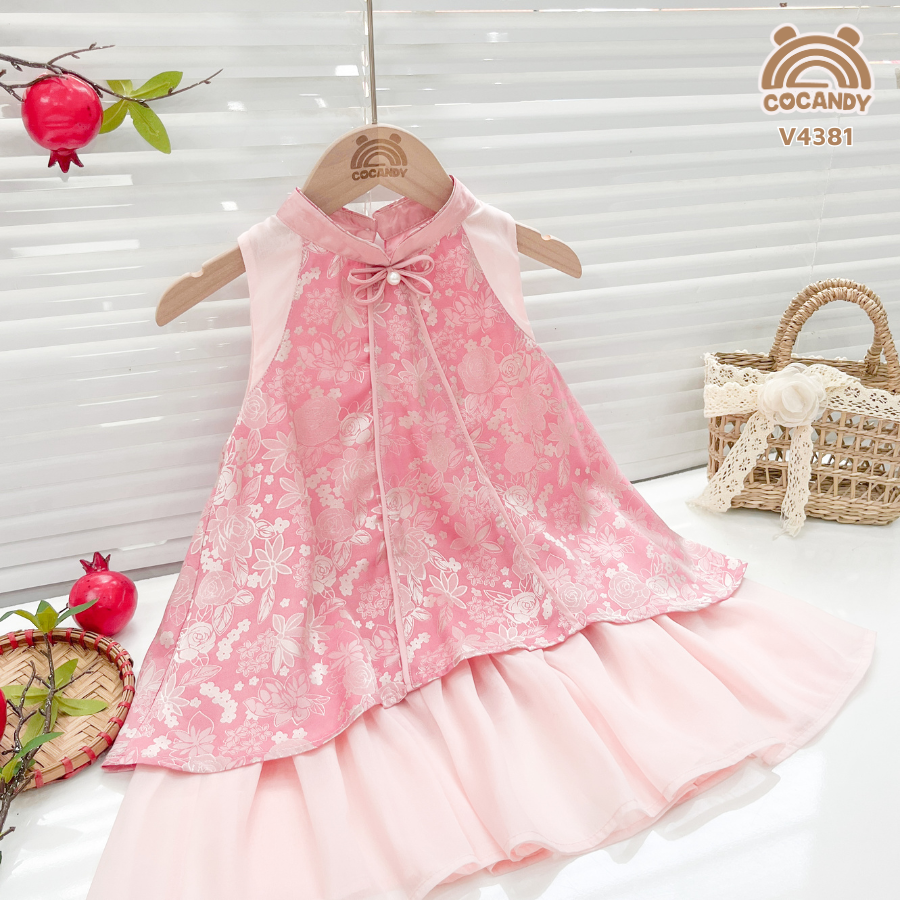 Váy yếm HỒNG ĐẬM họa tiết hoa_thumbnail_3