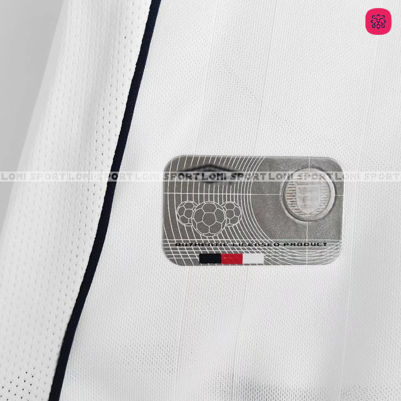 Áo Retro Tuyển Anh sân nhà trắng 2002_thumbnail_5