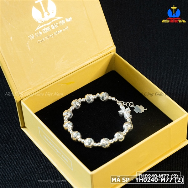 Vòng Mân Côi bạc ta hạt vân 8ly M77_thumbnail_1