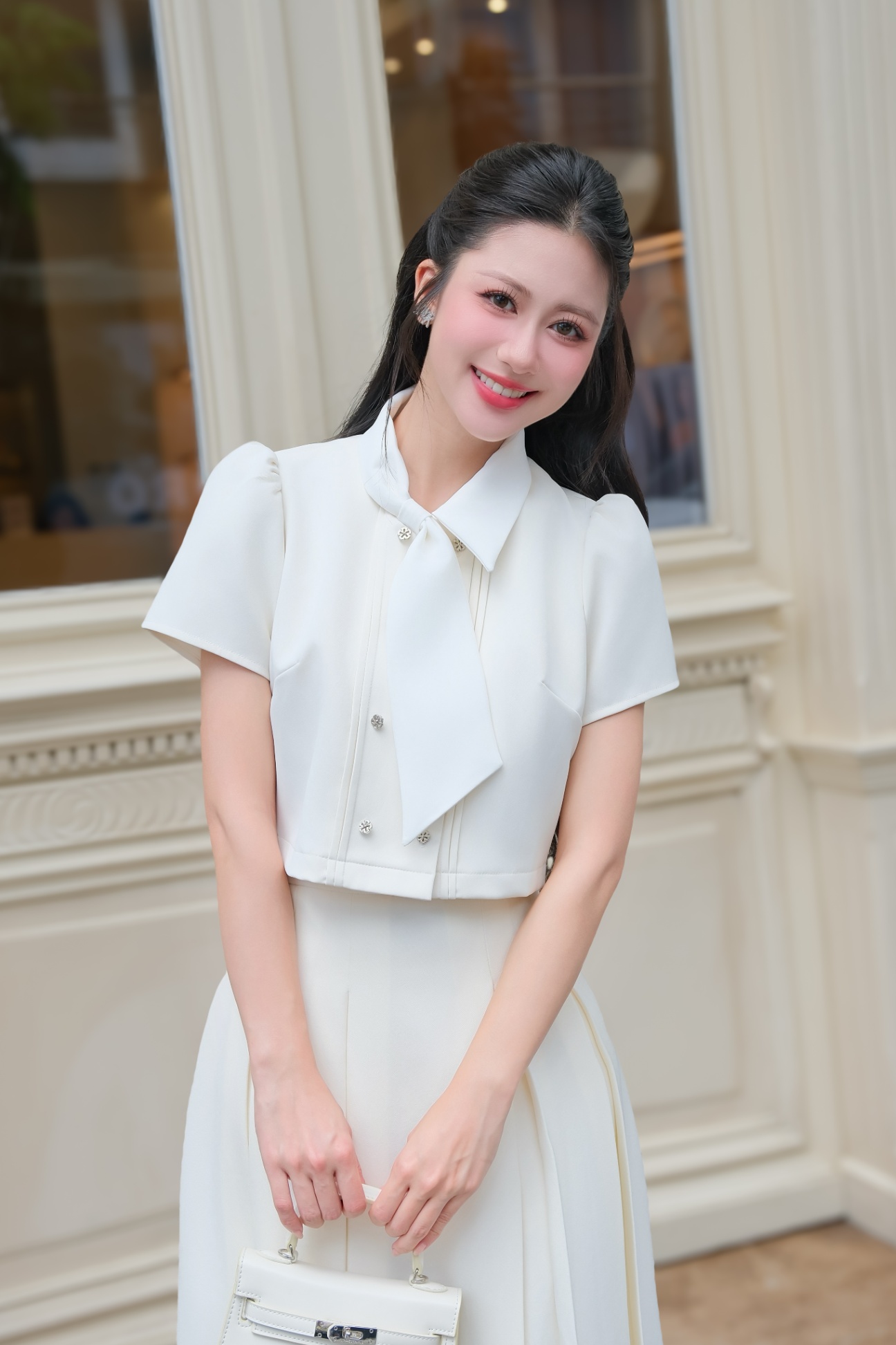 Áo dáng lửng 2 hàng khuy phối cổ_thumbnail_8