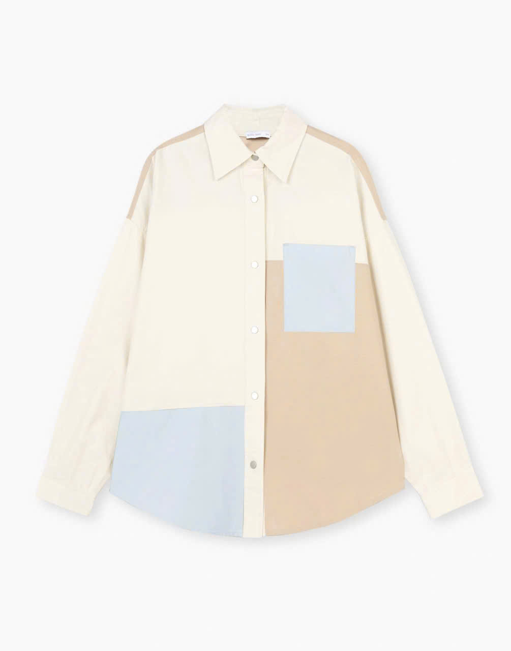 HA122 Áo somi phối form rộng