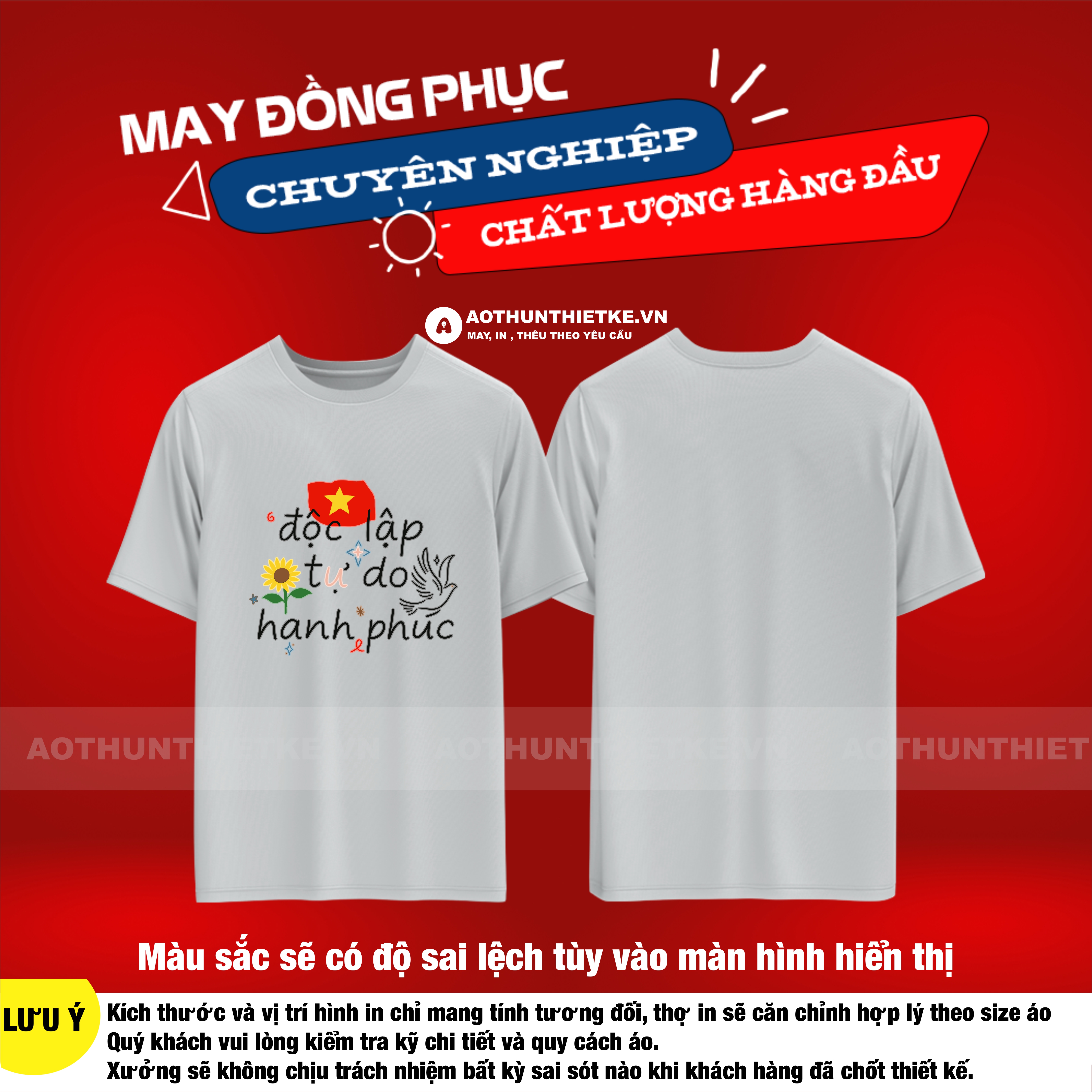 Áo Thun Việt Nam Độc Lập Tự Do AK3