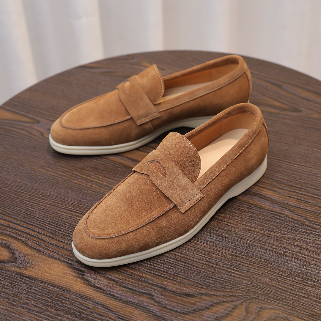 2025Giày lười nam da lộn mớisummer walkgiày da thông thường giày slip-on mùa hè_thumbnail_3