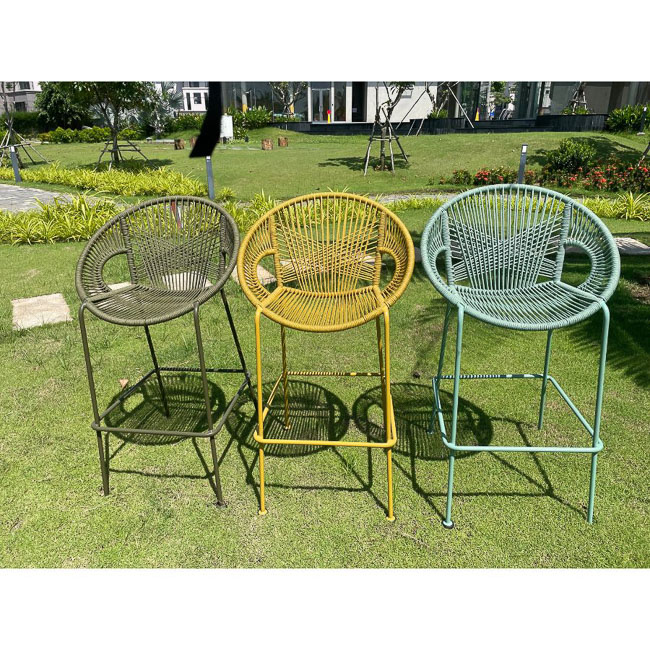 GHẾ BAR THẤP NGOÀI TRỜI ARTICLE KASIKO TURMERIC VÀNG