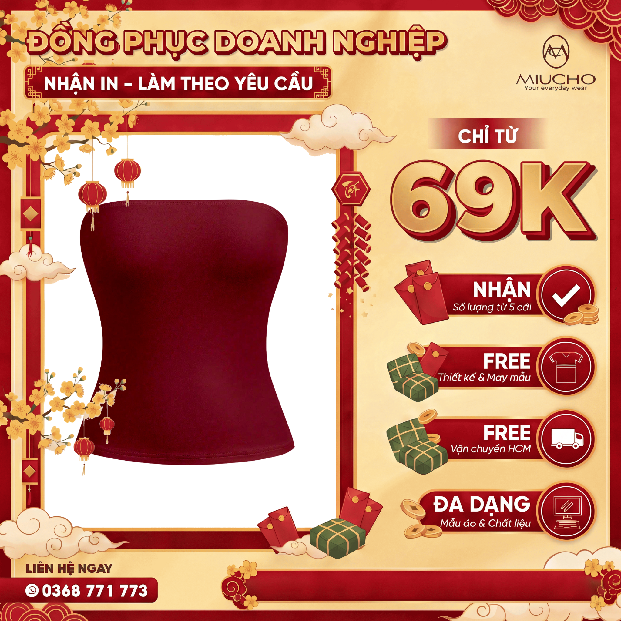 Áo ống nữ dáng dài tôn dáng thắt eo Beezy chất vải thun AQ00047 thoáng mát sexy dễ phối đồ