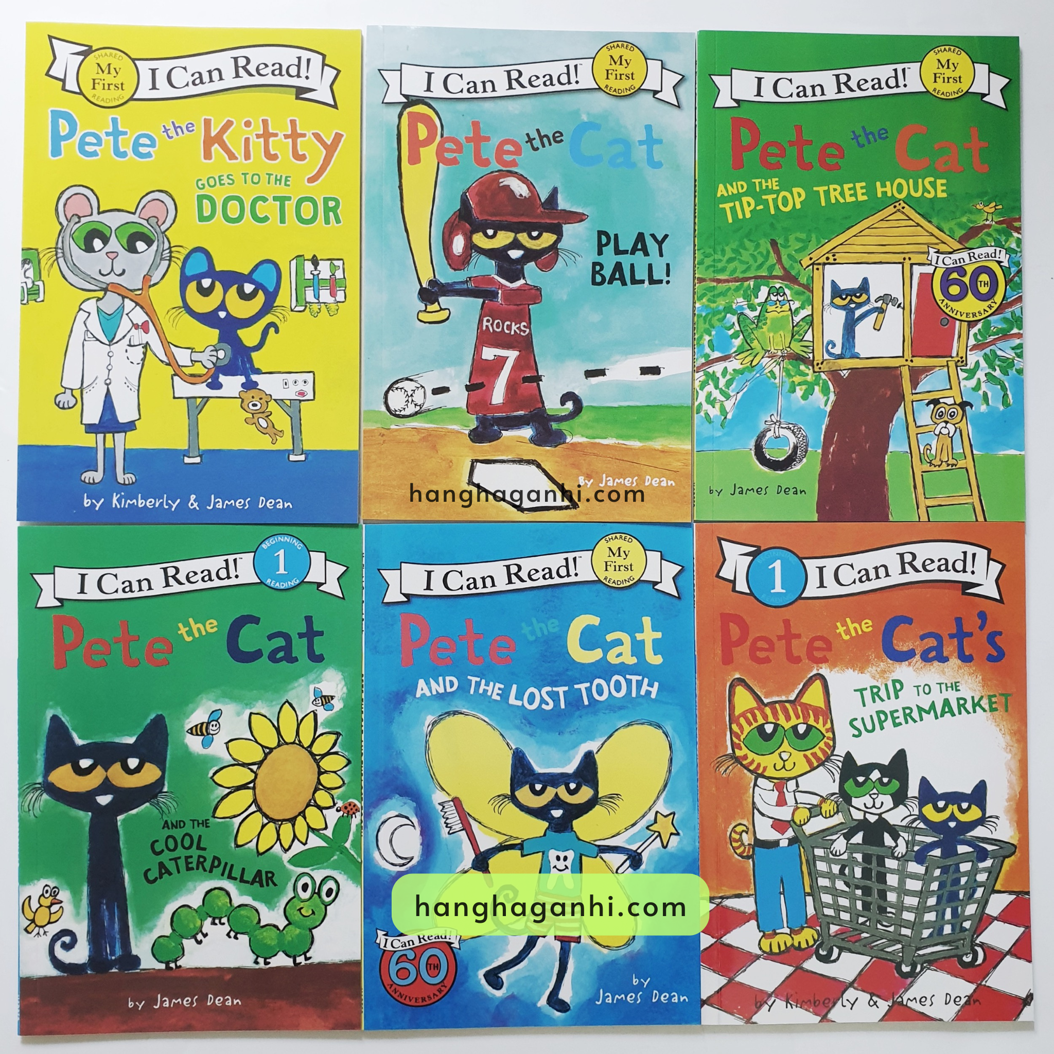 Pete the cat I can read, truyện Tiếng Anh nhập khẩu 32 cuốn nguyên box, nguyên seal kèm file nghe_thumbnail_4