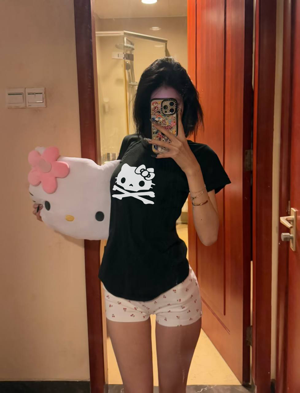 Áo baby tee mèo dễ thương Miucho BST cổ tròn tay ngắn vải cotton 4c co giãn in mix_thumbnail_10