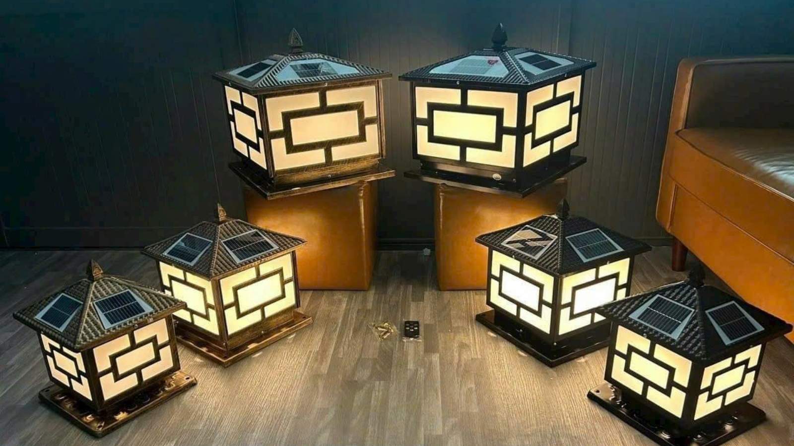 Mẫu đèn trụ cổng đẹp - Xu hướng chiếu sáng thẩm mỹ và tiết kiệm điện 2026