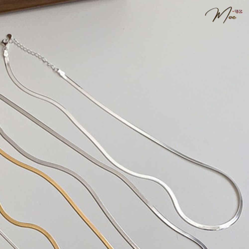 D261 - Dây chuyền nữ lụa bản dẹt bản 3mm_thumbnail_1