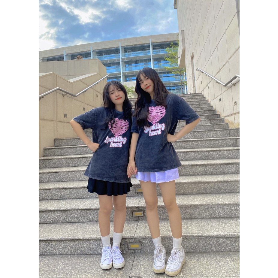 Áo thun form rộng nữ tay lỡ oversize chất vải cotton AT215 Miucho in hình hoạ tiết_thumbnail_5