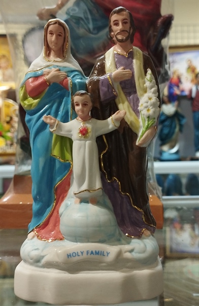 Tượng sứ Gia Đình Thánh Gia 15cm